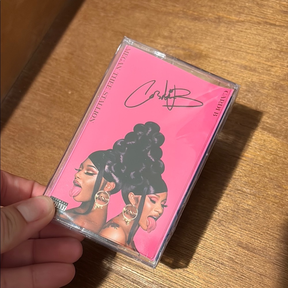 Cardi B & Megan Thee Stallion “WAP” Signed Cassette – Limited-Edition Sealed